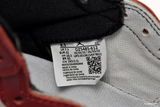 Lost 1 Jordan and Found Retro High DZ5485-612 Chicago OG 0814